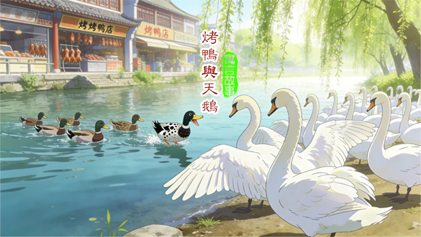 【寓言故事】烤鴨與天鵝
